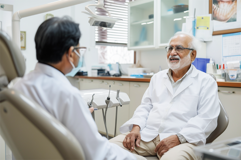 "Emergency dental visit at Krishna Dental Hospitals, Hyderabad"